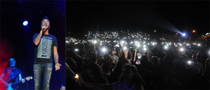 Summer Arena, successo con Nek. Giovedì sera Marracash e Guè Pequeno (Foto)