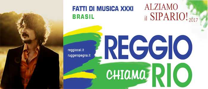 Sergio Cammariere il 9 agosto all'arena dello stretto "Reggio Chiama Rio".