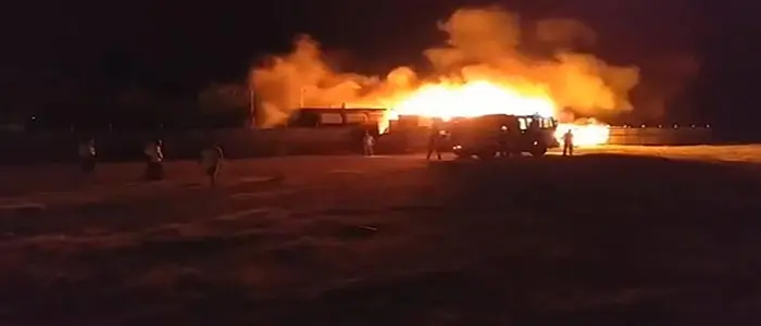 Catanzaro. Lido Jonio in fiamme a Giovino quartiere marinaro (Video e Foto)