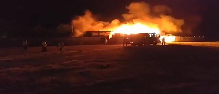 Catanzaro. Lido Jonio in fiamme a Giovino quartiere marinaro (Video e Foto)