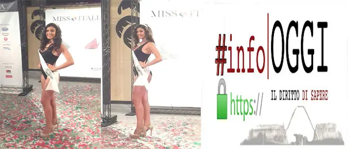 Primo posto in classifica per la lametina Giulia Marta Gatto per il titolo di Miss Italia Calabria