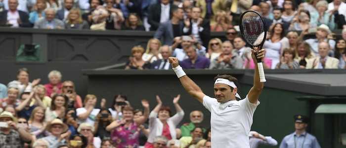 Wimbledon, Roger Federer di nuovo in finale. Lo svizzero se la vedrà con Cilic