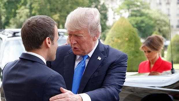 Macron-Trump: Francia e Usa più vicine
