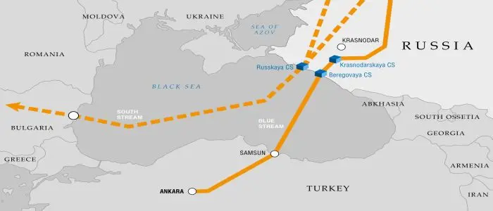 Turkish Stream, accordo tra Turchia e Gazprom per il tratto turco