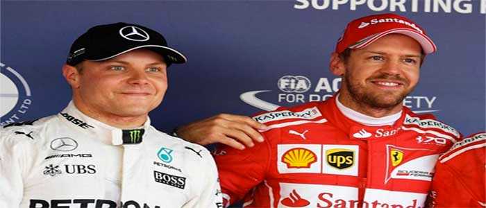 F1: Austria; Bottas in pole, seconda Ferrari Vettel, Hamilton partirà ottava