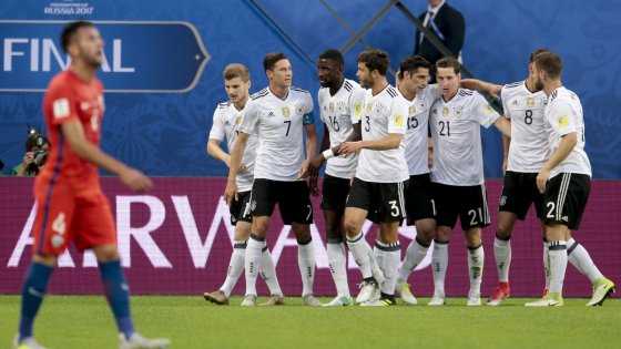 Calcio, la Germania vince la Confederations Cup