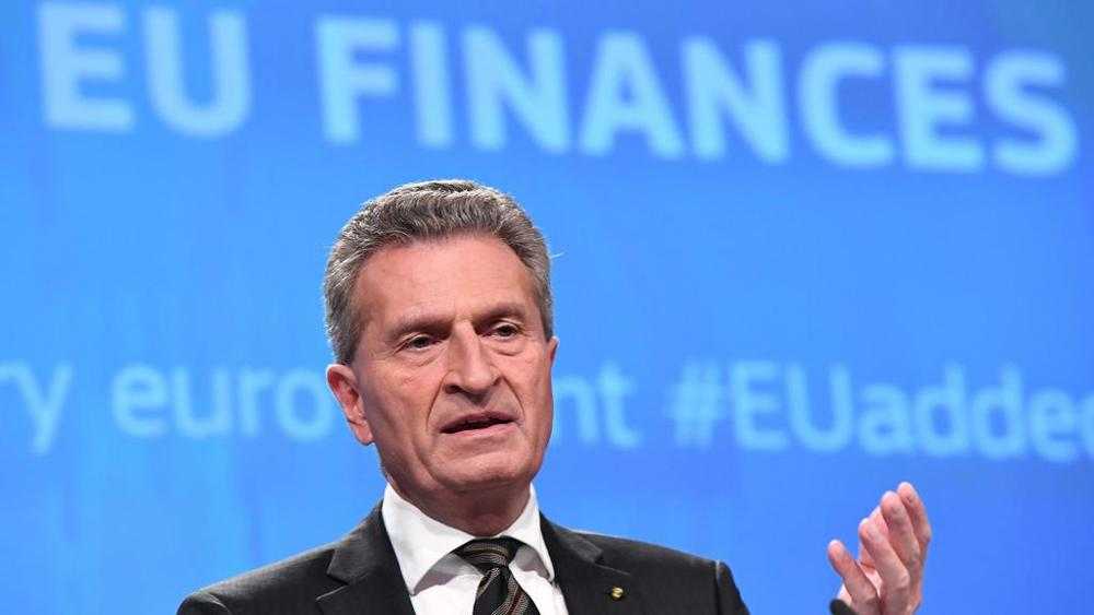 Oettinger: effetto Brexit sul bilancio UE. Buco di 10-11 miliardi all'anno