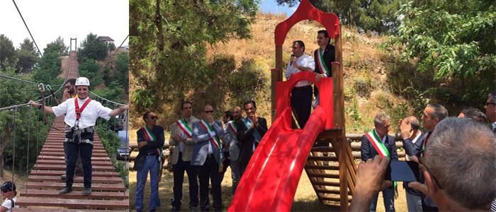 "Avventure in borgo", inaugurato un nuovo parco a Sellia