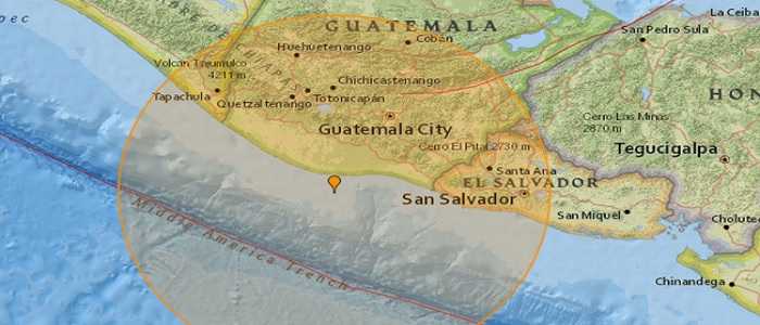 Guatemala, sisma di magnitudo 6.8. 4 feriti ed edifici crollati
