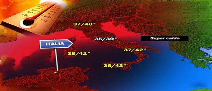 Meteo: Ecco l'anticiclone africano Caronte, oltre 40° previsioni su Nord, Centro, Sud e Isole