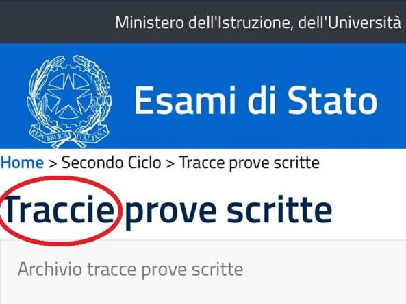 Miur, errata corrige: "Traccie" di imbarazzo per il Ministero