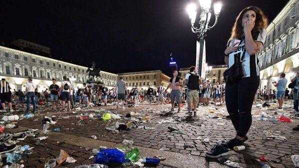 Torino, nulla da fare per Erika dopo il caos del sabato in Piazza San Carlo