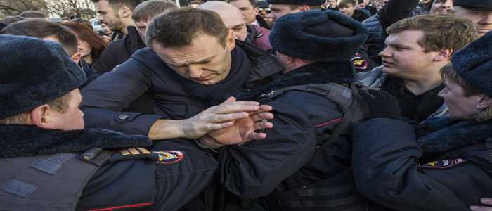 Rivolte in Russia: fermati 1750 oppositori a Mosca e  900 a San Pietroburgo