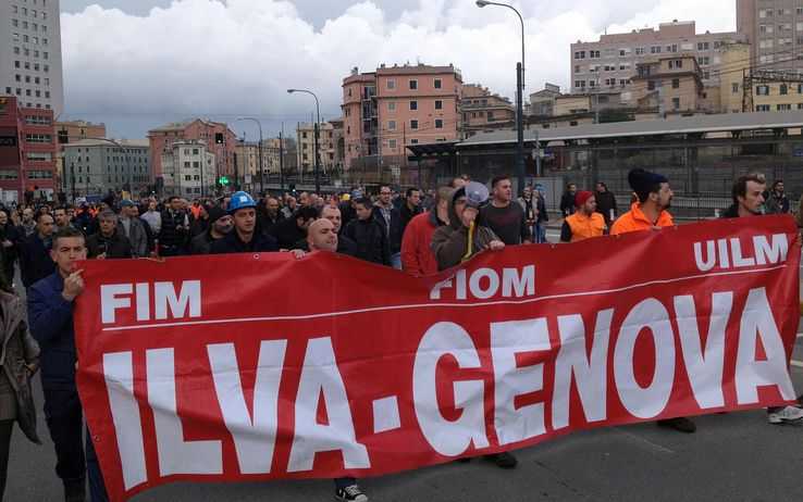 Ilva, a Genova sciopero e corteo: "Rispettare i patti"