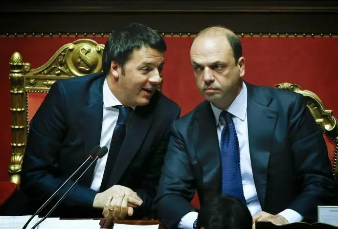 Alfano-Renzi, le scintille nel Paese della palude