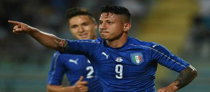 Italia - San Marino 8-0. Buon test per gli azzurri, tripletta di Lapadula