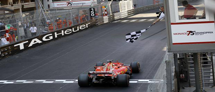 F1, GP Monaco: Trionfo Ferrari. Vince Sebastian Vettel davanti a Raikkonen, terzo Ricciardo