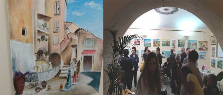 La mostra di Cinzia Renda ospitata a Palazzo Nicotera nell'ambito del "Maggio dei Libri 2017"