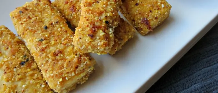 Bastoncini croccanti di tofu ricetta vegetariana