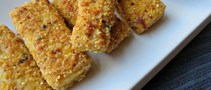 Bastoncini croccanti di tofu ricetta vegetariana
