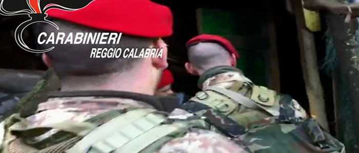 'Ndrangheta: covo latitanti scoperto dai Carabinieri nel Reggino