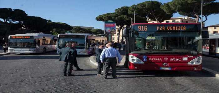 Roma, sciopero dei mezzi pubblici: fermi bus e metro