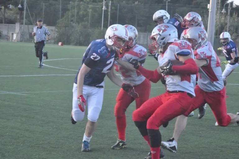 Nulla da fare per i Crusaders Cagliari ancora sconfitti dai Blue Storms