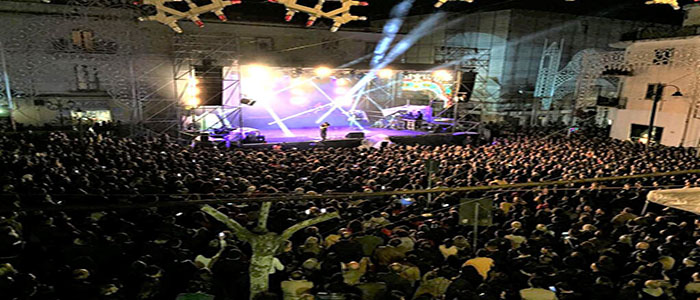 Dopo Paolo Belli, bagno di folla anche per RAF: in oltre 15.000 a Paola, Città di San Francesco