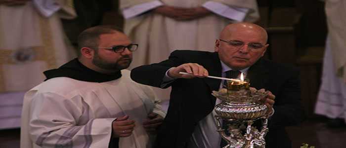 San Francesco: Oliverio a Paola ha acceso la lampada votiva