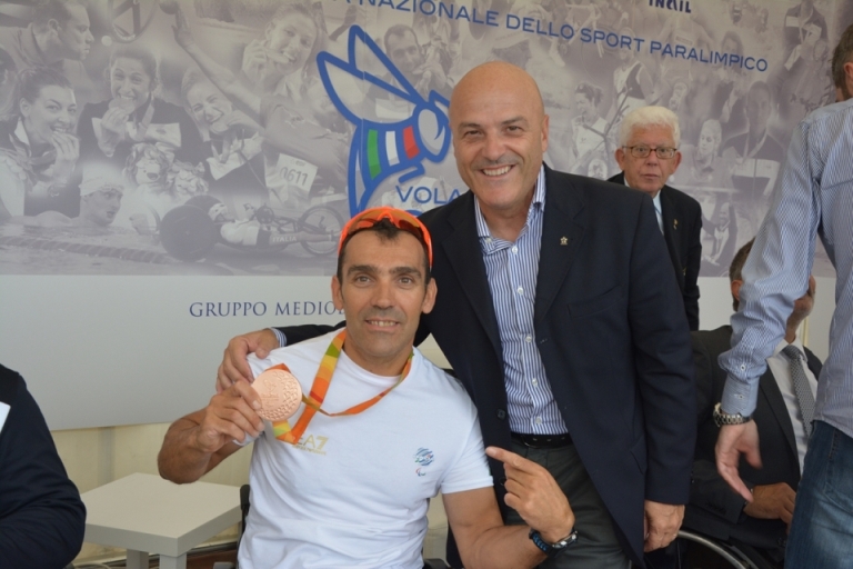 Cip, handbike e Giro d'Italia: una conferenza stampa a Olbia