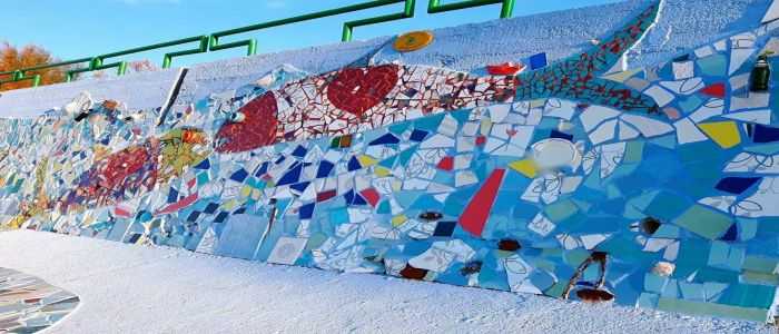 Belvedere Marittimo, vandalizzati i nuovi mosaici sul lungomare