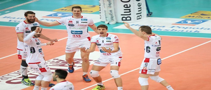 Volley SuperLega play-off scudetto: Diatec Trentino conquista la finale