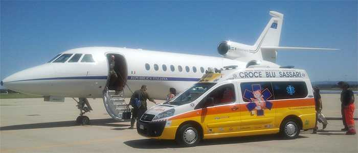 Volo Aeronautica salva-vita, Neonato con problema cardiaco trasferito a Genova da Alghero