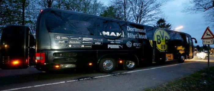 Champions: Borussia, bombe vicino al bus. Bartra ferito e operato