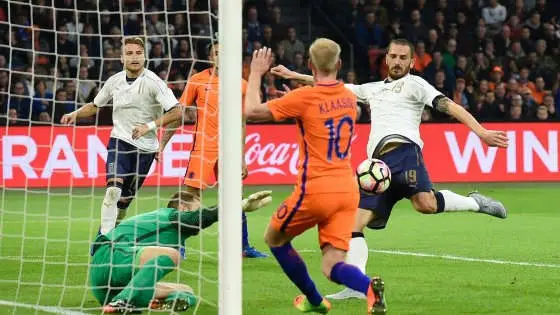 Amichevole Olanda-Italia, azzurri vincono grazie ai gol di Eder e Bonucci