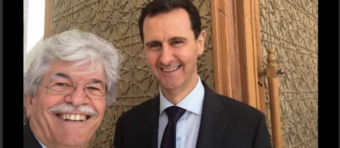 Razzi e il selfie con Bashar al Assad: è polemica