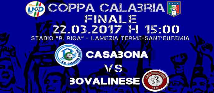 Coppa Calabria: Casabona e Bovalinese si sfidano per il titolo