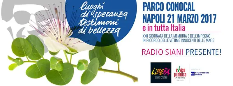 21 Marzo-Manifestazione per la giornata nazionale per le vittime di mafia