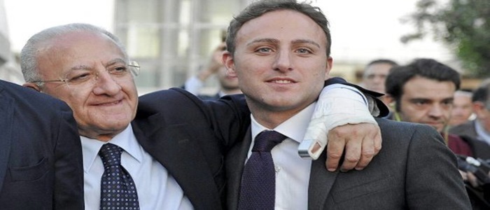 De Luca junior a giudizio per bancarotta fraudolenta