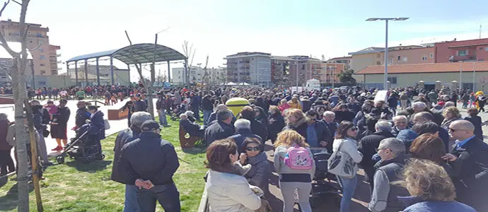 Catanzaro, inaugurato il parco Gaslini del quartiere marittimo (Foto)