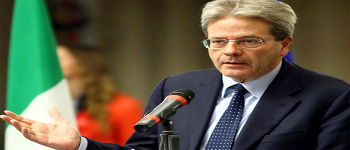 Gentiloni: no alle rigidità europee sull'immigrazione