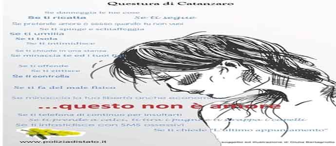 Contro ogni forma di violenza, la Questura di Catanzaro c'è!