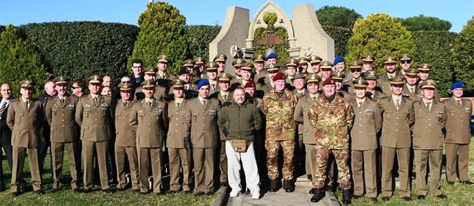 Raduno degli ex allievi del 62° corso alla caserma "soccorso saloni" di Viterbo (Foto)