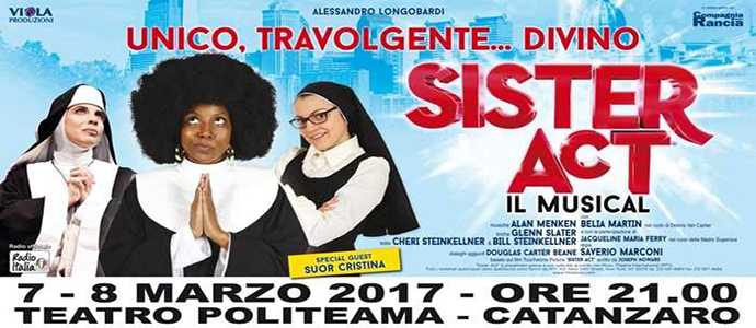 Teatro: Catanzaro, al Politeama due serate con "Sister act"