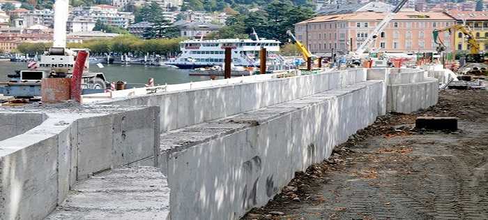 Paratie sul lungolago di Como, Corte dei Conti: "Danno erariale di tre milioni"