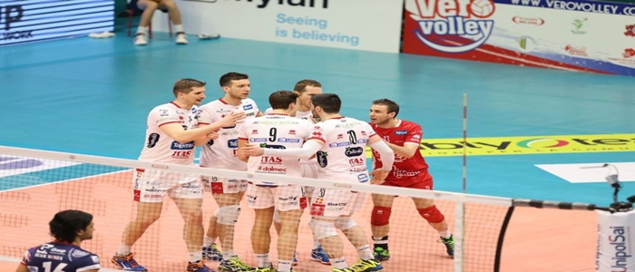 Volley: Superlega, Gi Group Monza- Diatec Trentino 0-3