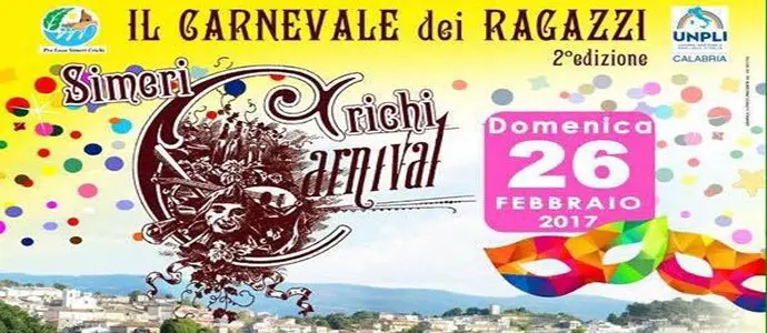 Simeri e il Carnavale dei ragazzi 2017