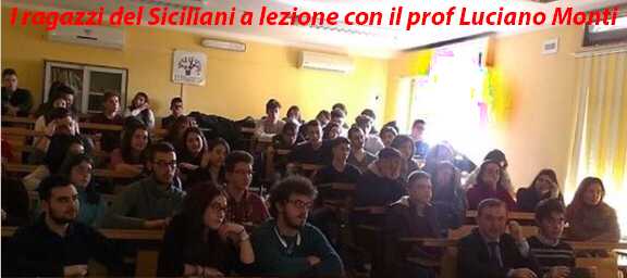 I ragazzi del "Siciliani" hanno intervistato il prof Luciano Monti della Luiss