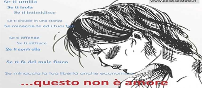 San Valentino: "Questo non è amore", camper Polizia in Calabria