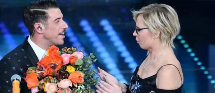 Sanremo 2017, vince Francesco Gabbani, seconda Fiorella Mannoia, terzo Ermal Meta